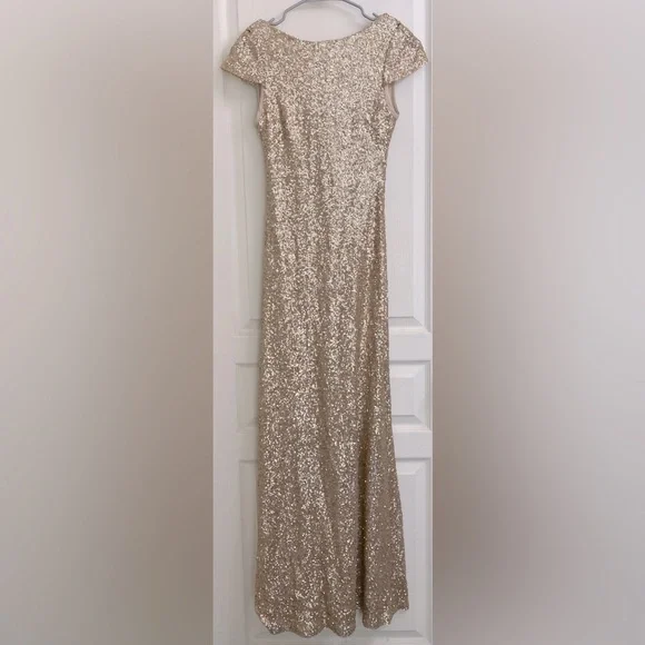 SORELLA VITA Gold Maxi Dress - Picture 2 of 8